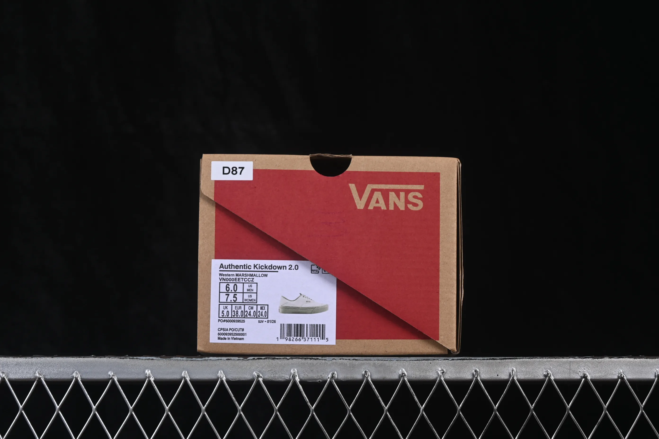 All categories Vans Vans series Vans Low Vans low-top Vans Authentic Kickdown 2.0 Vans low-top casual skateboard shoes VN000EETCCZ